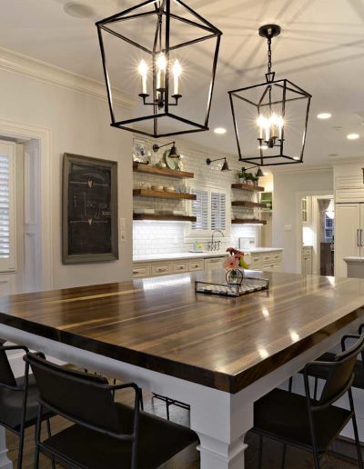 University Park Farmhouse Kitchen With Modern Touch Remodel