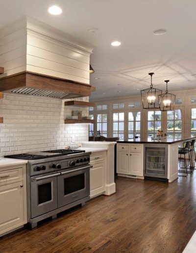 University Park Farmhouse Kitchen With Modern Touch Remodel