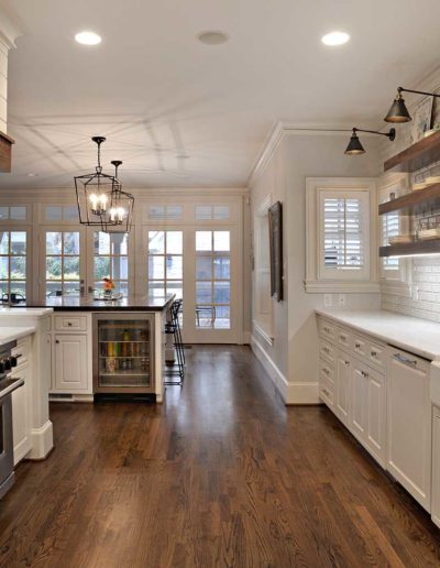 University Park Farmhouse Kitchen With Modern Touch Remodel