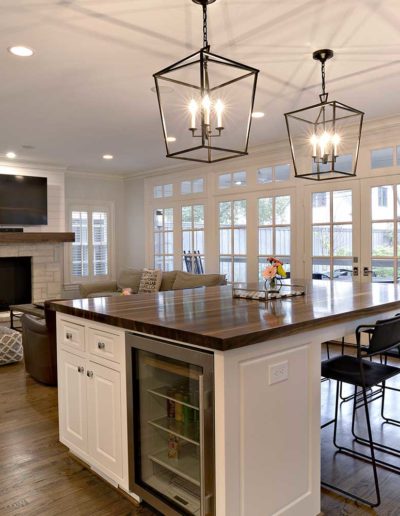 University Park Farmhouse Kitchen With Modern Touch Remodel