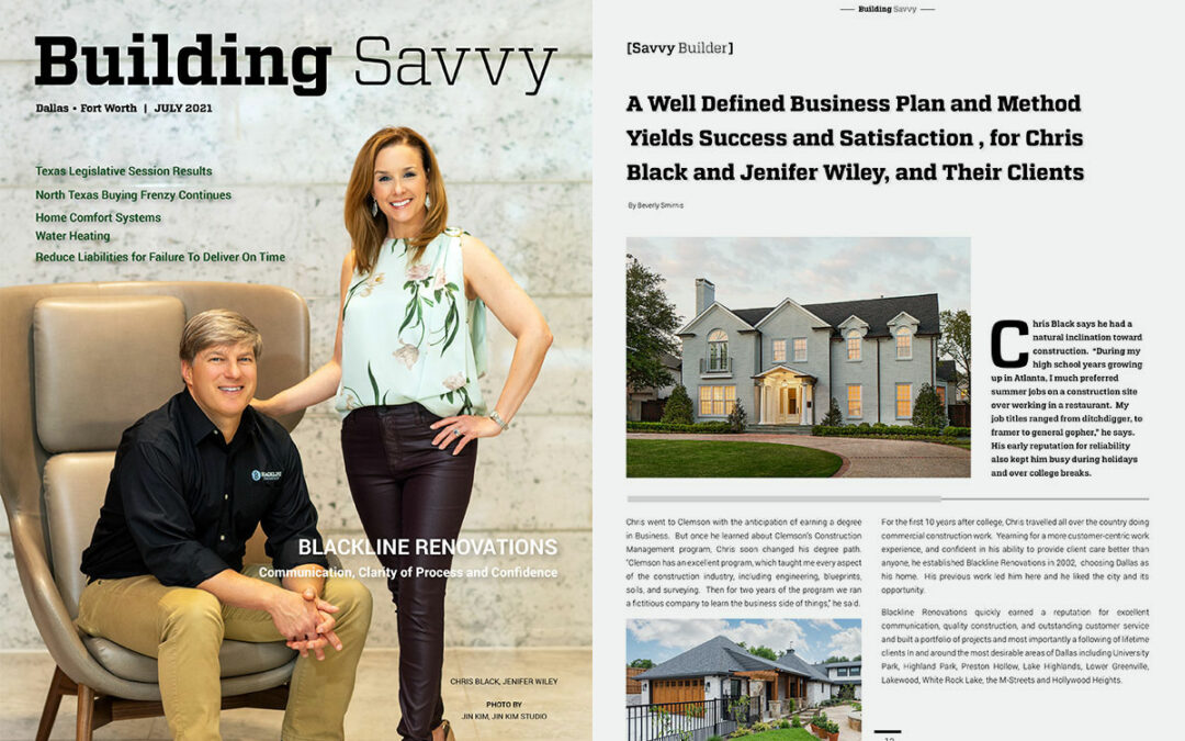 Building Savvy - July 2021