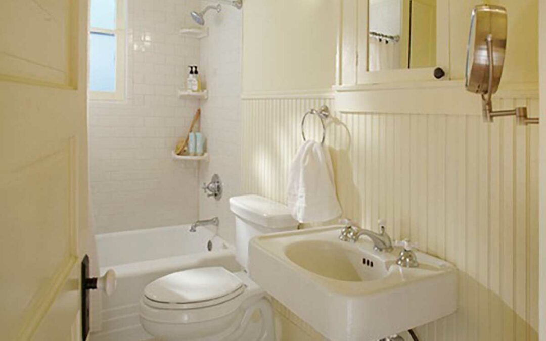 Historical Primary and Hall Bathroom Remodel in Vickery Place